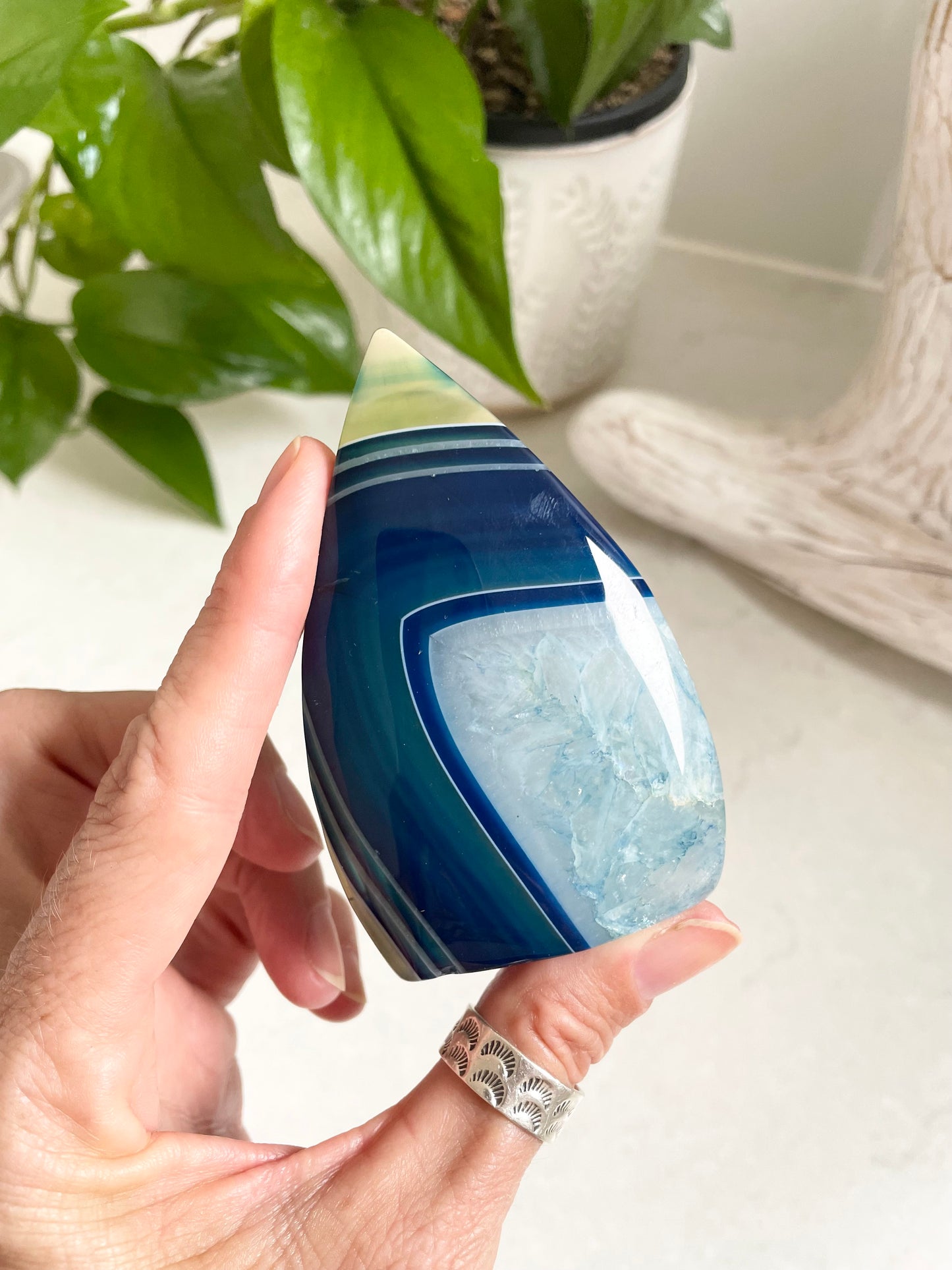 Blue Agate Dome