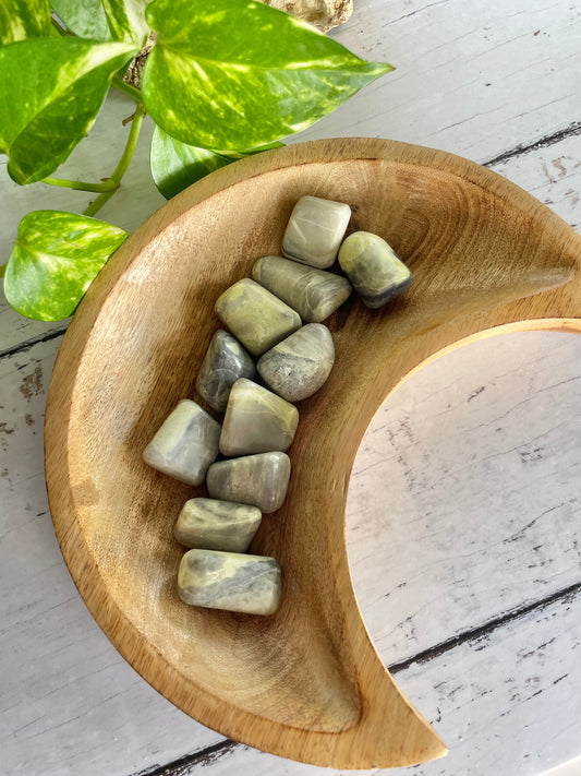 Pyrophyllite (Pencil Stone) Tumble Stones