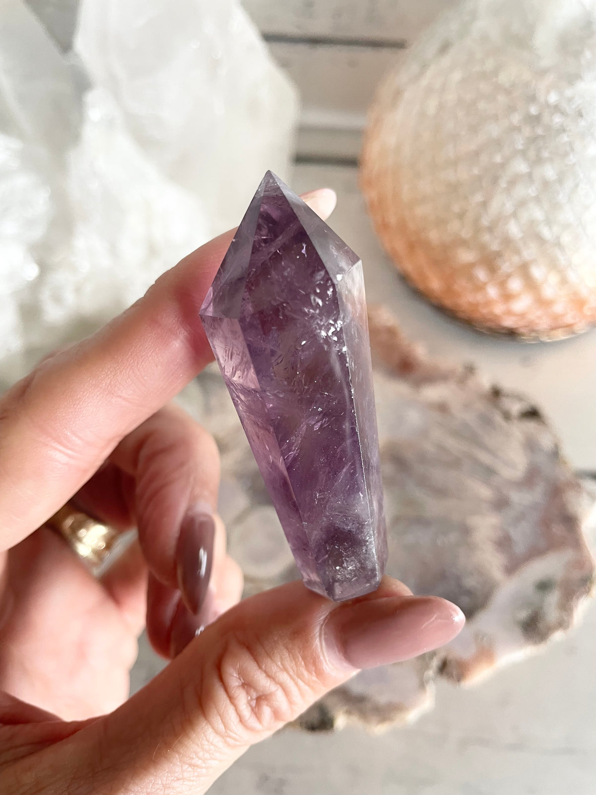 Amethyst Torch/Point