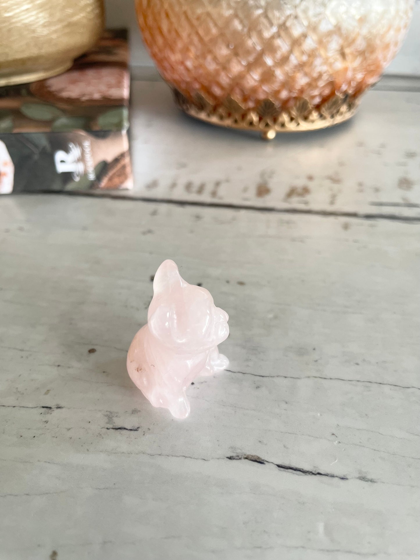 Rose Quartz French Bulldog