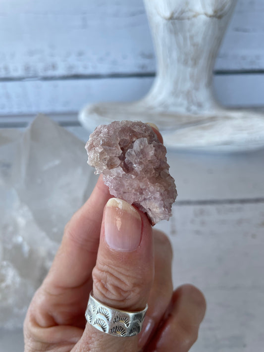 Pink Amethyst Cluster