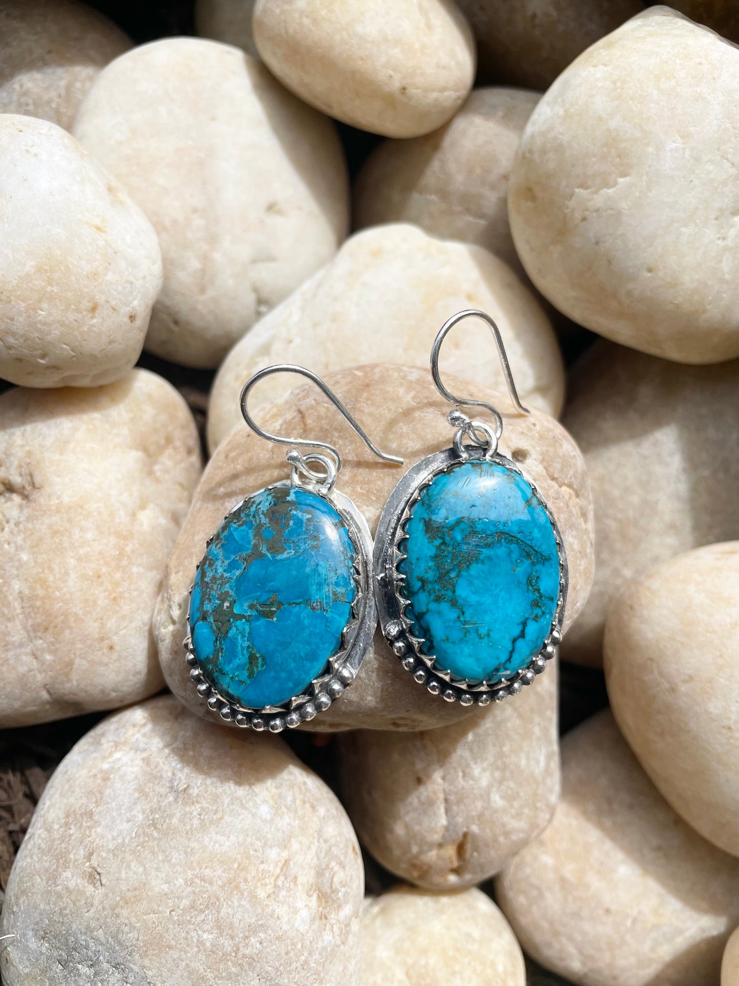 Tibetan Turquoise Dangles