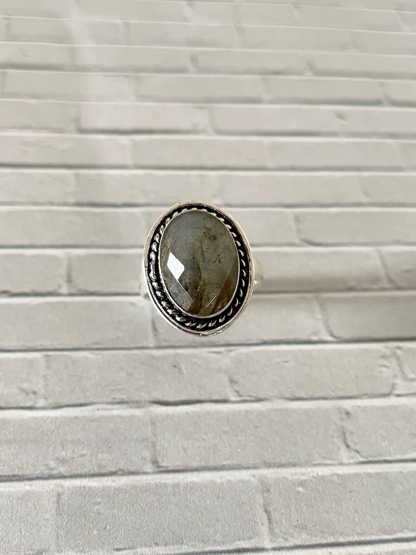 Labradorite Ring ~ size 7.5