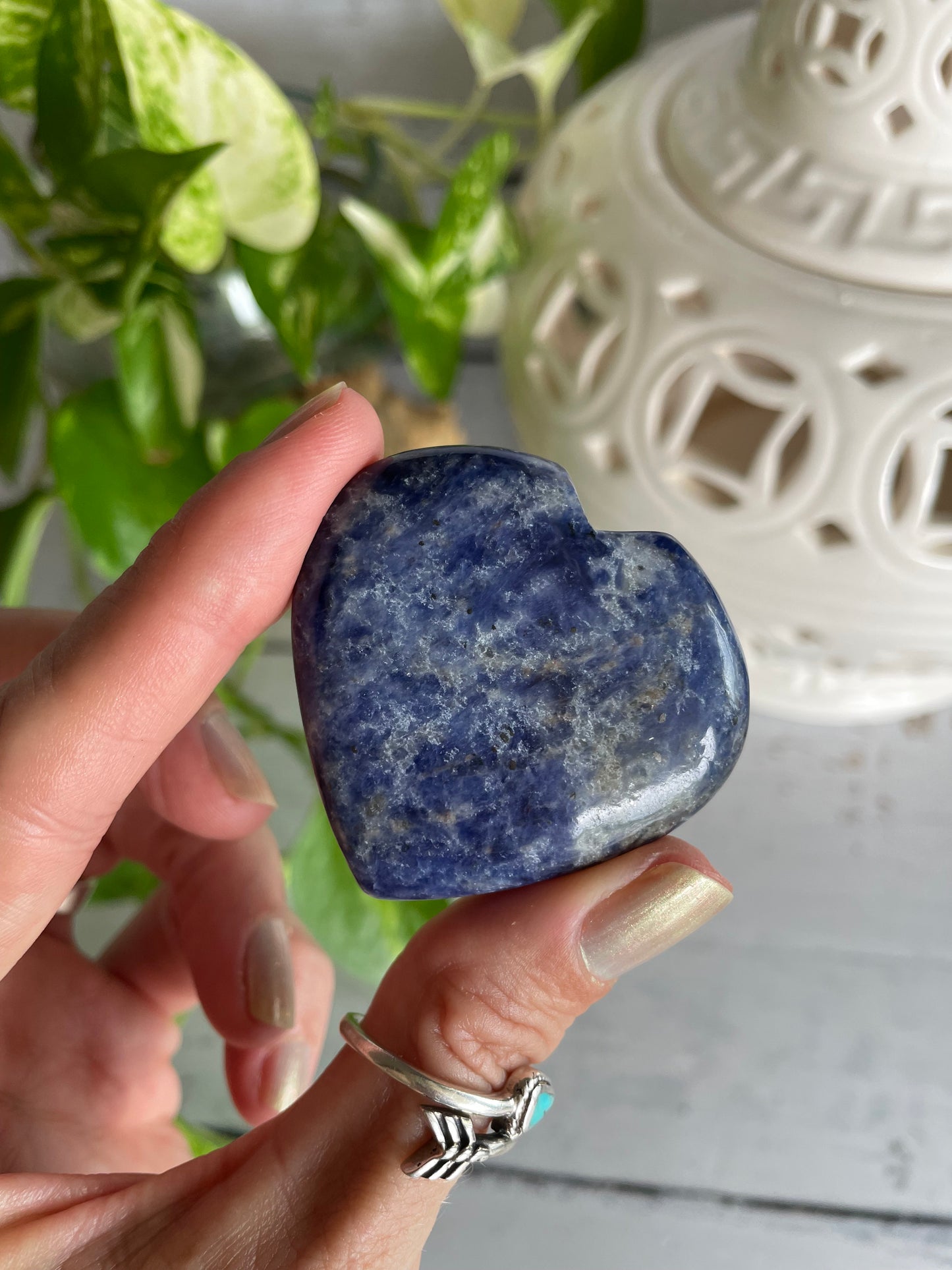 Sodalite Heart