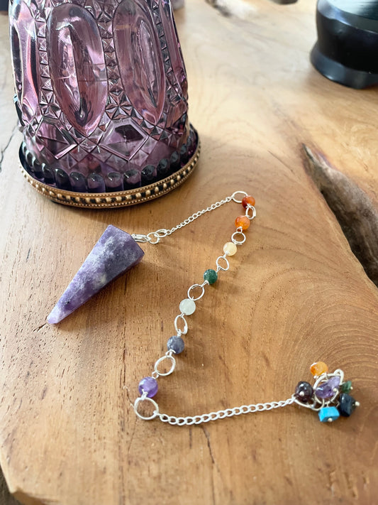 Pendulum ~ Lepidolite