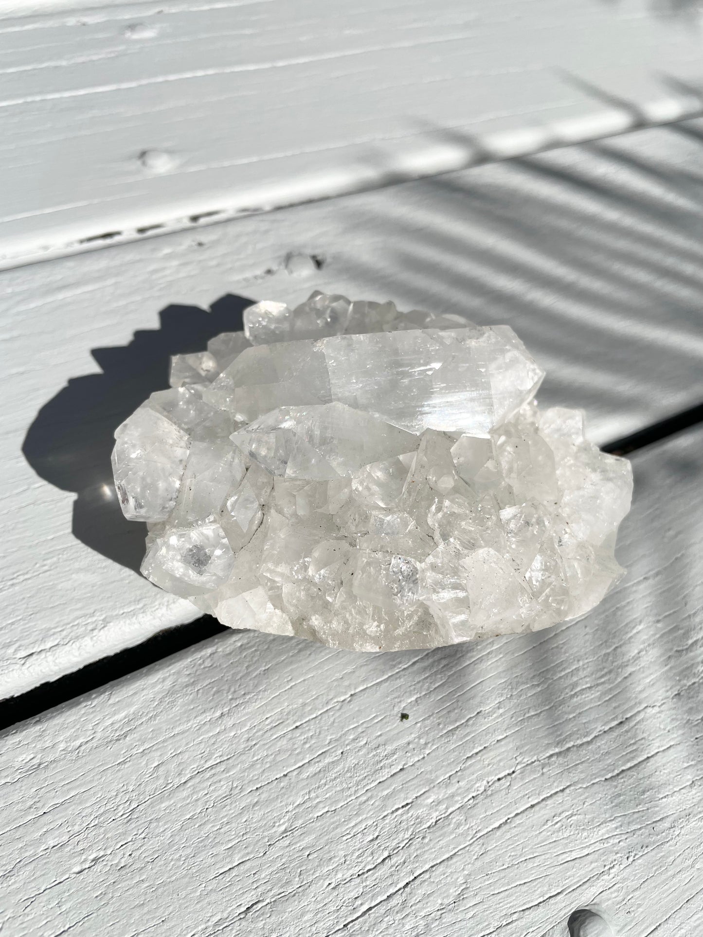 Apopyhllite Stilbite Cluster