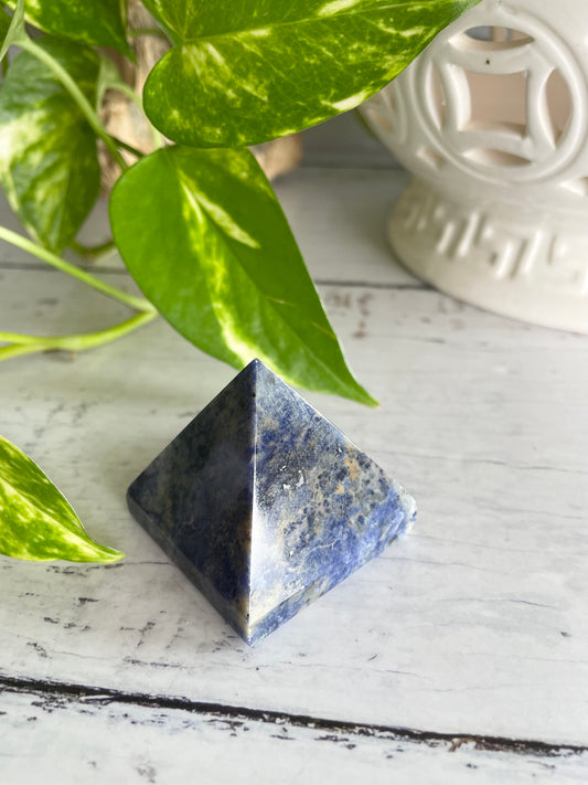 Sodalite Pyramid