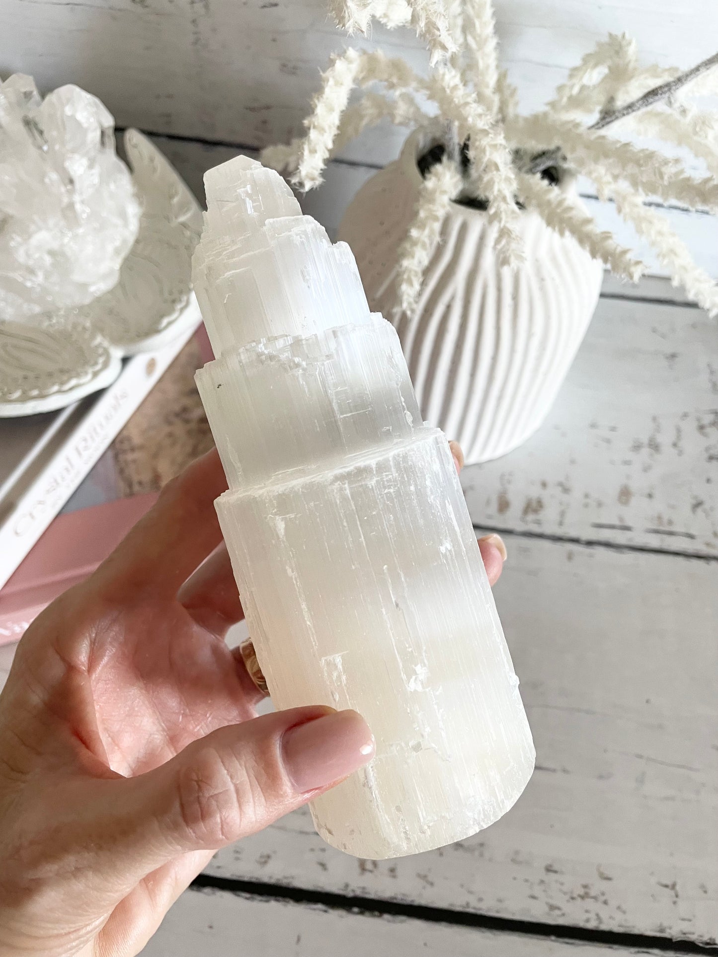 Selenite Tower ~ Medium