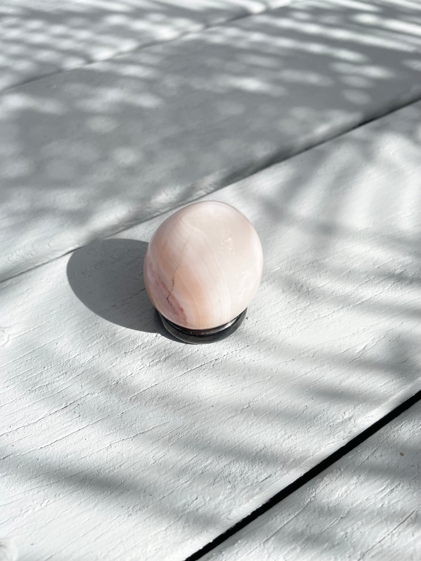 Carnelian Egg with holder