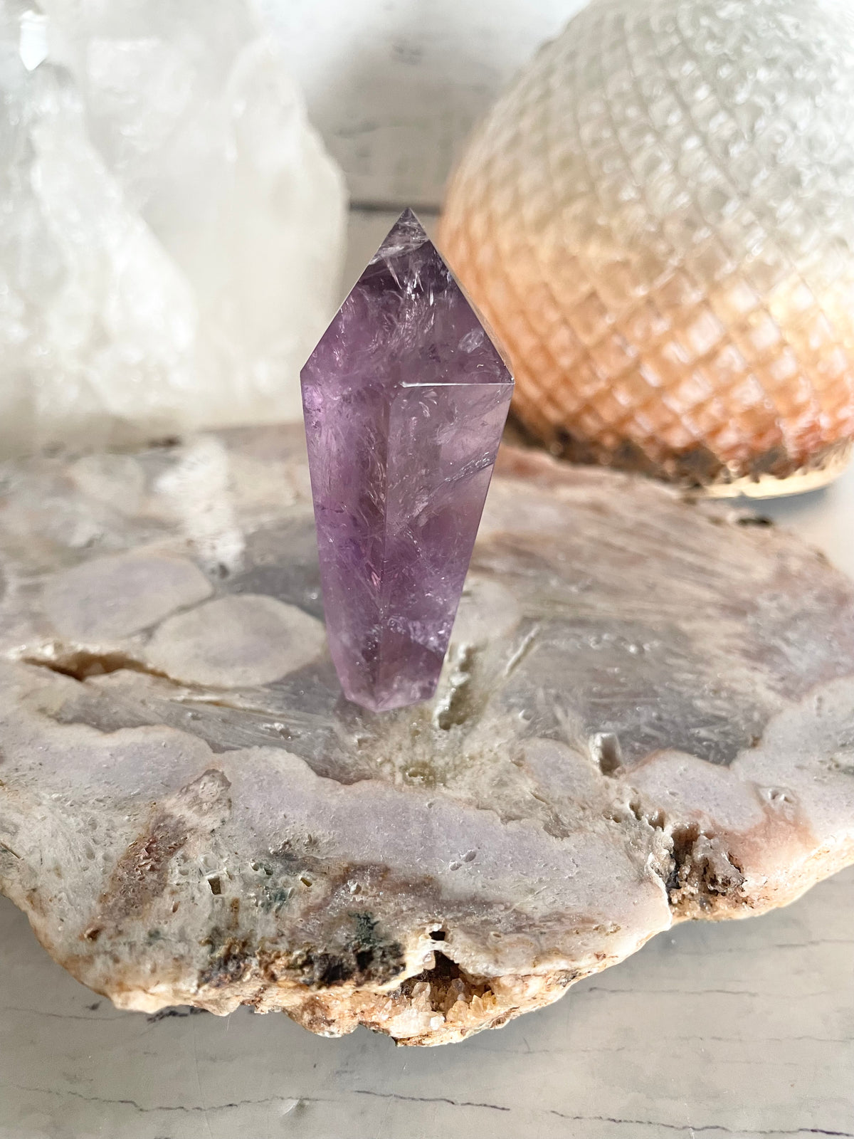 Amethyst Torch/Point