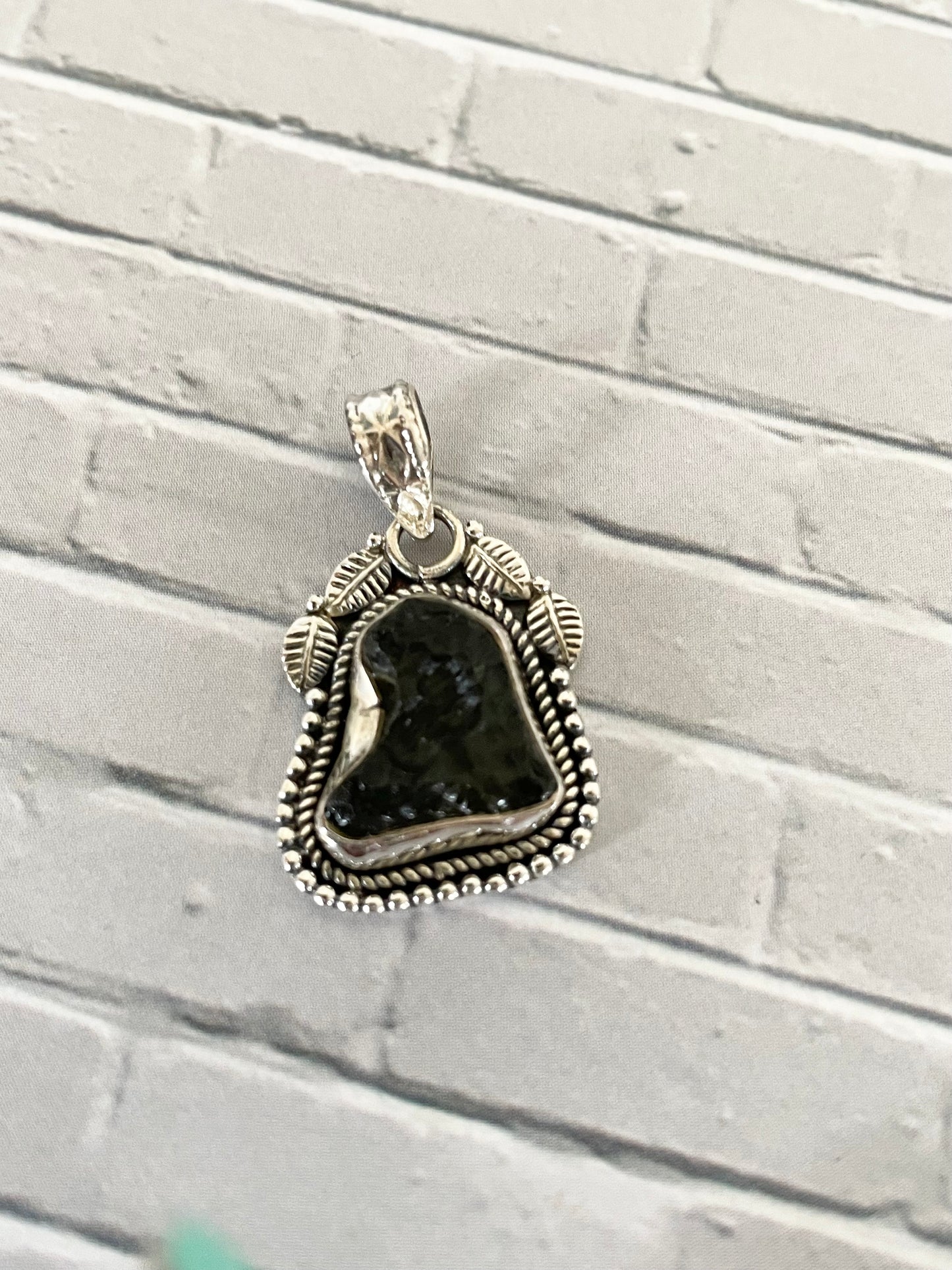 Moldavite Pendant