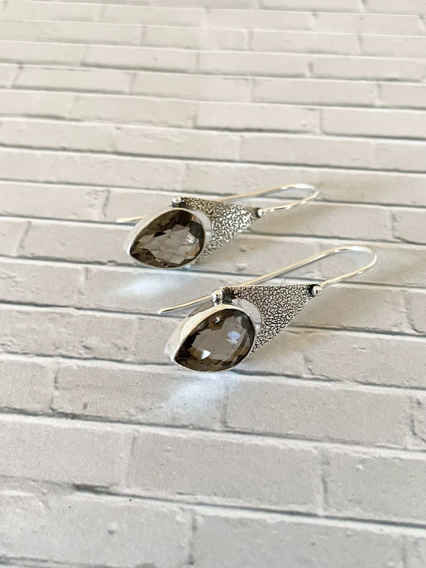 Smoky Quartz Dangles