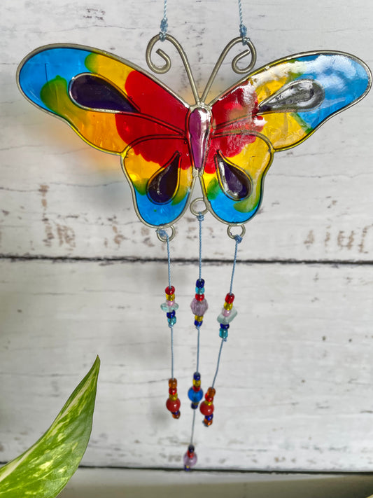 Suncatcher ~ Butterfly Blue