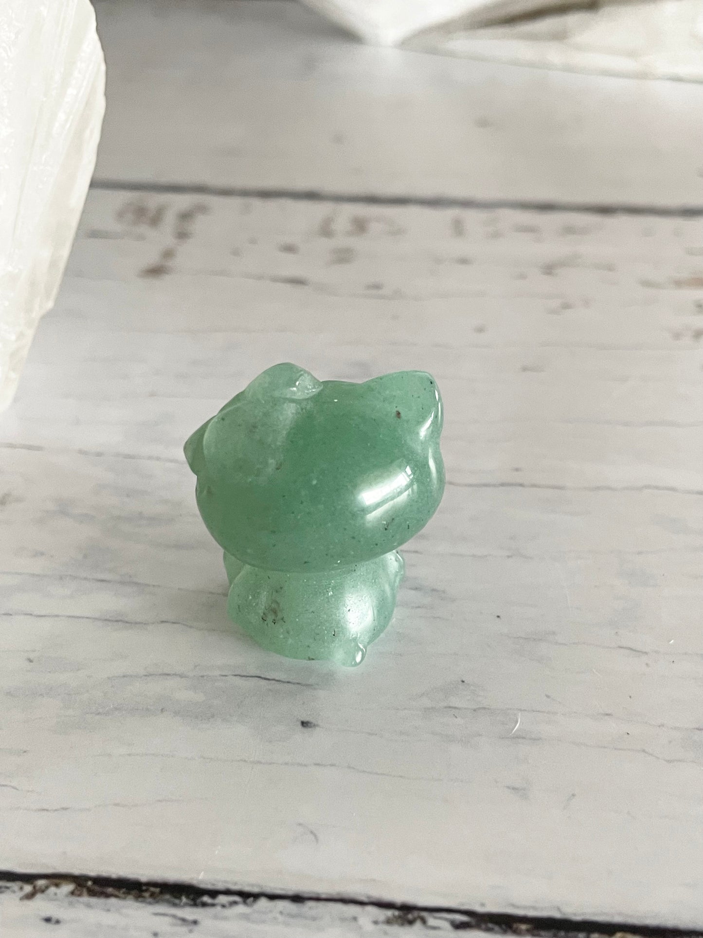 Green Aventurine Kitty