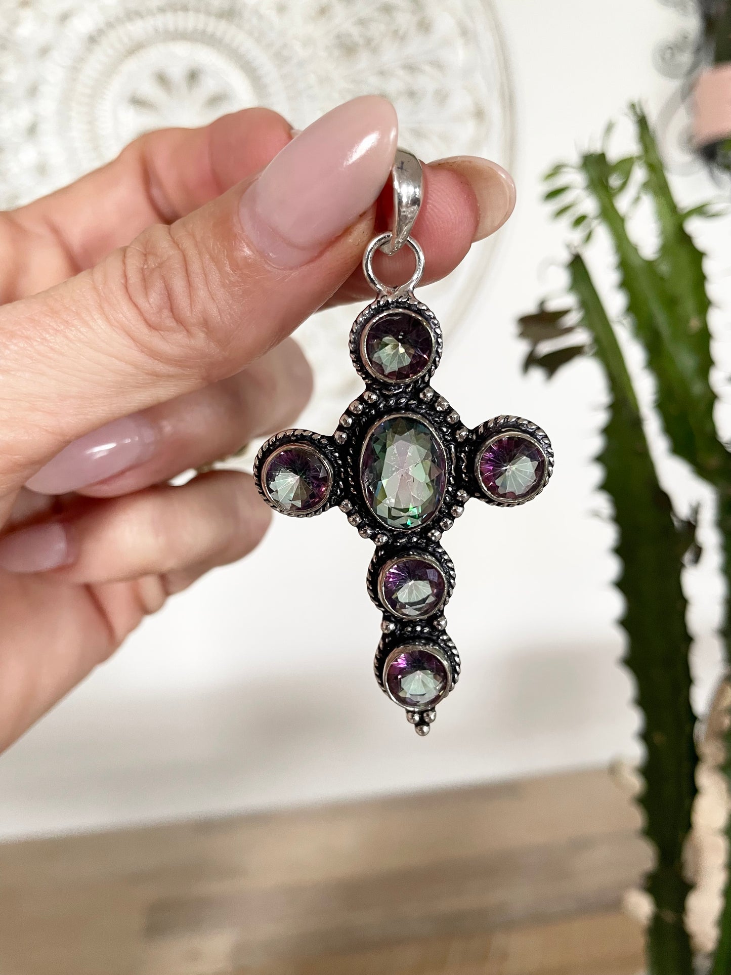 Mystic Topaz Pendant
