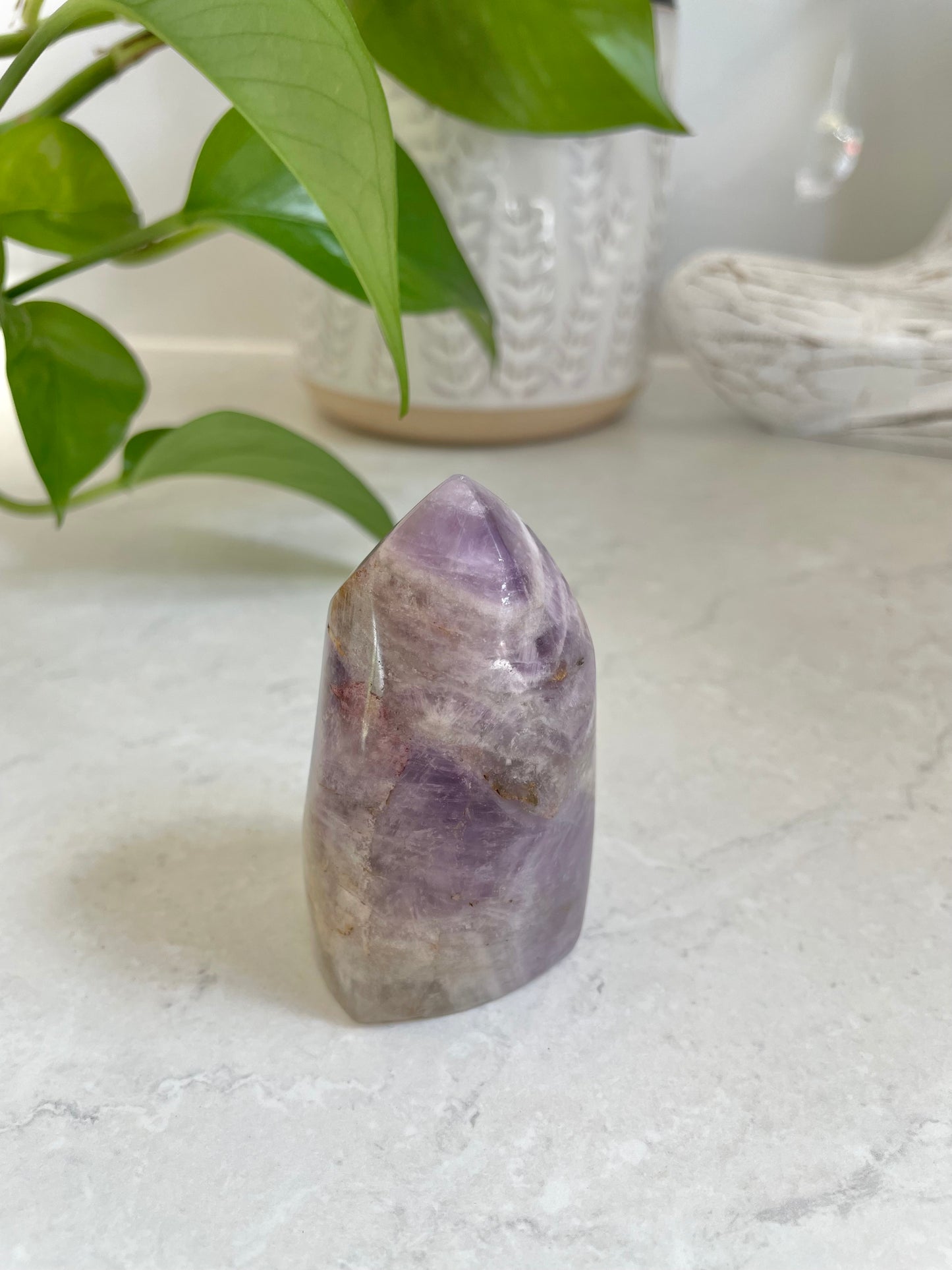 Chevron Dream Amethyst Flame