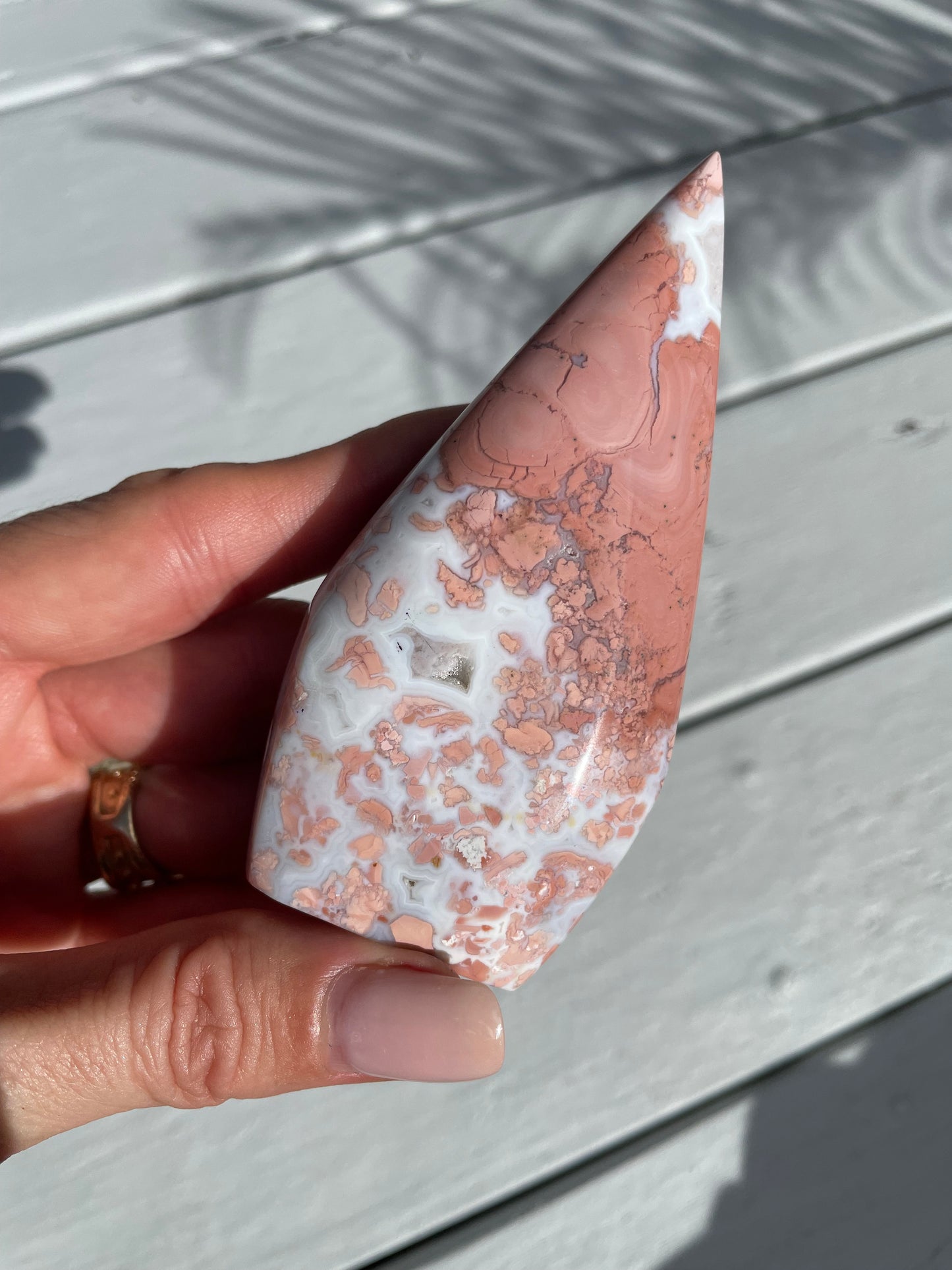 Petal Agate Dome