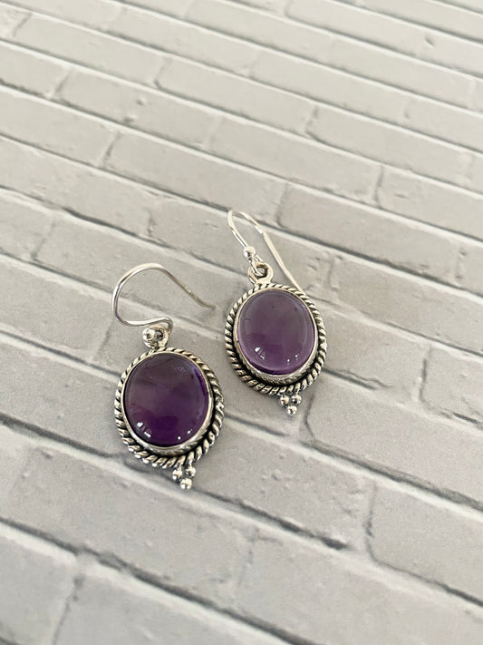 Amethyst Dangles