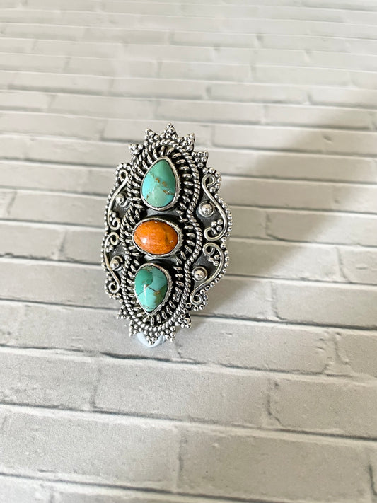 Arizona Turquoise Ring - Size 8
