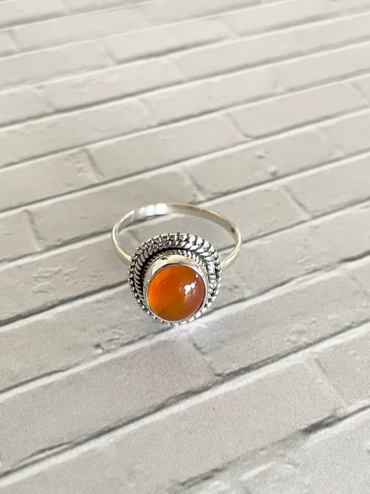 Carnelian Ring ~ size 8