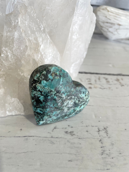 African Turquoise Heart