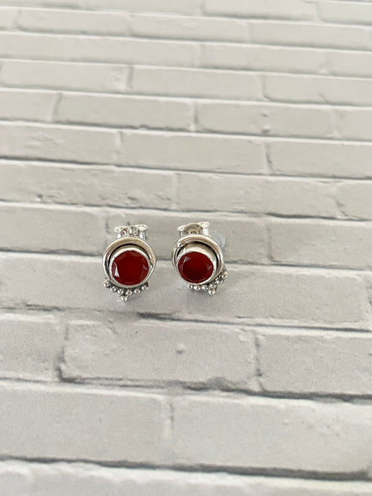 Carnelian Studs