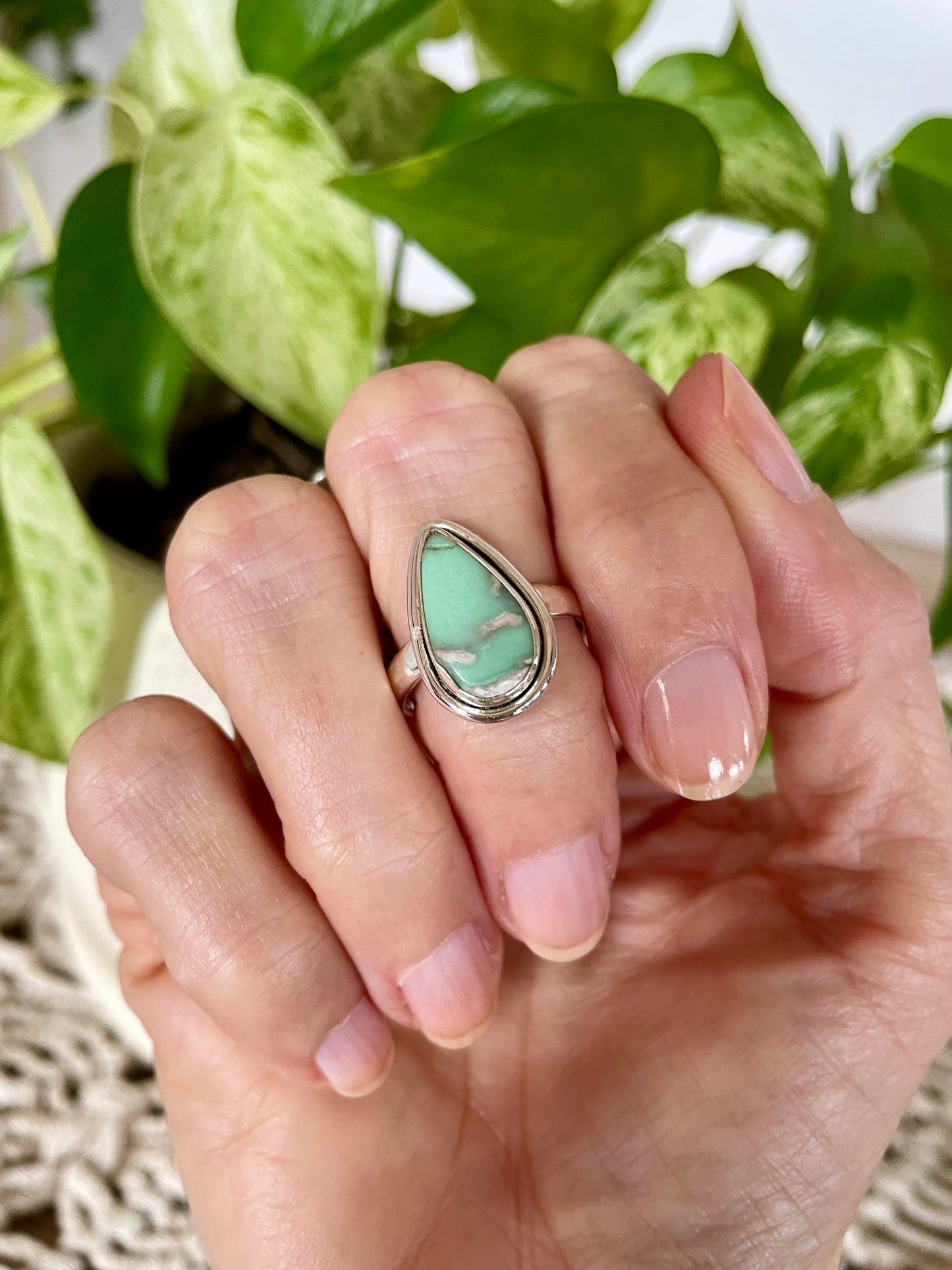 Variscite Ring - Size 8