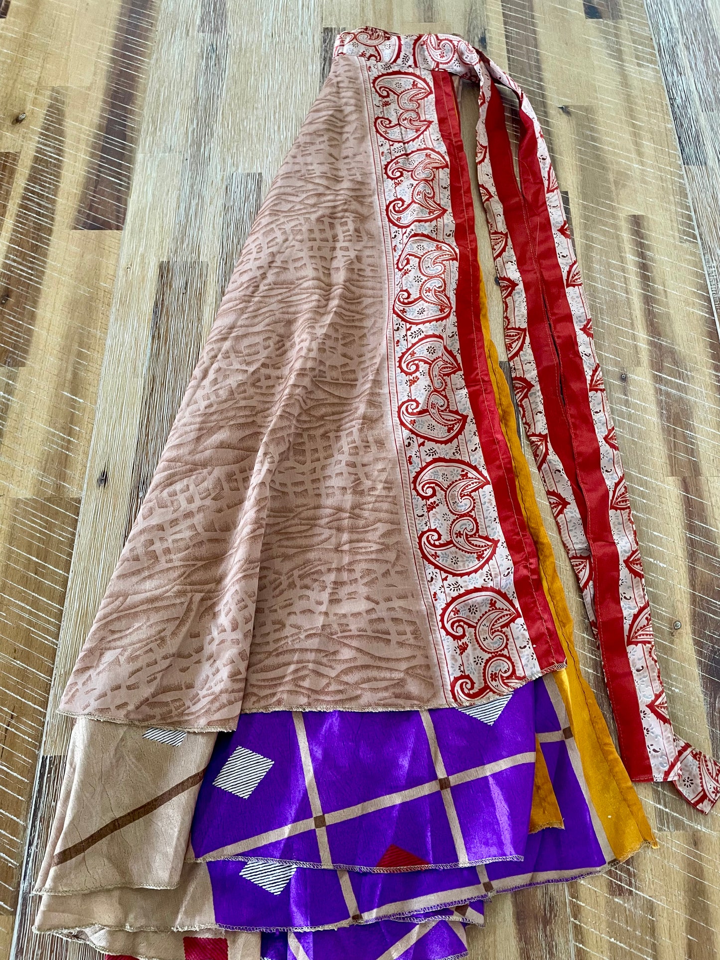 Upcycled Sari Skirt 26