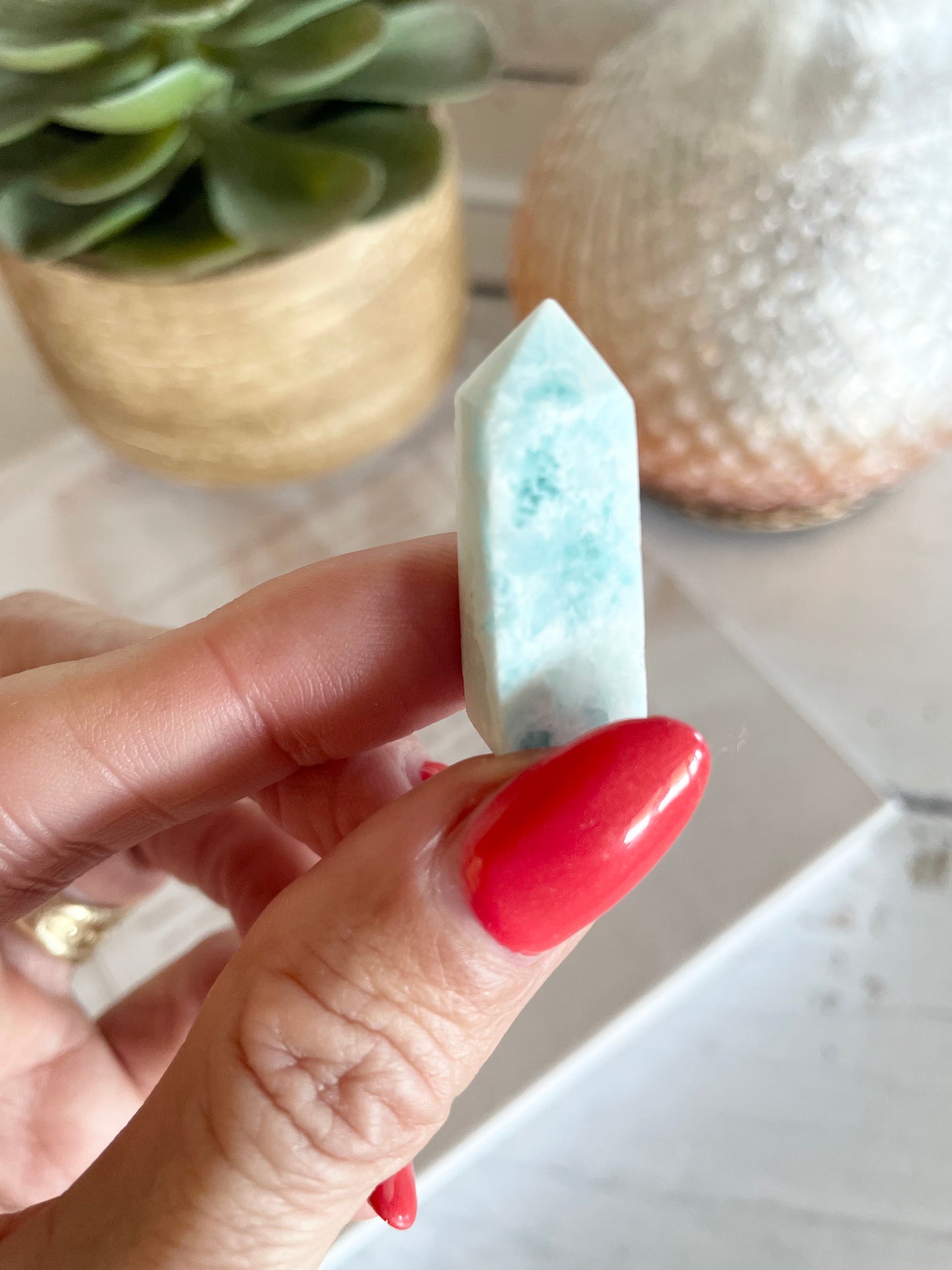 Larimar Obelisk