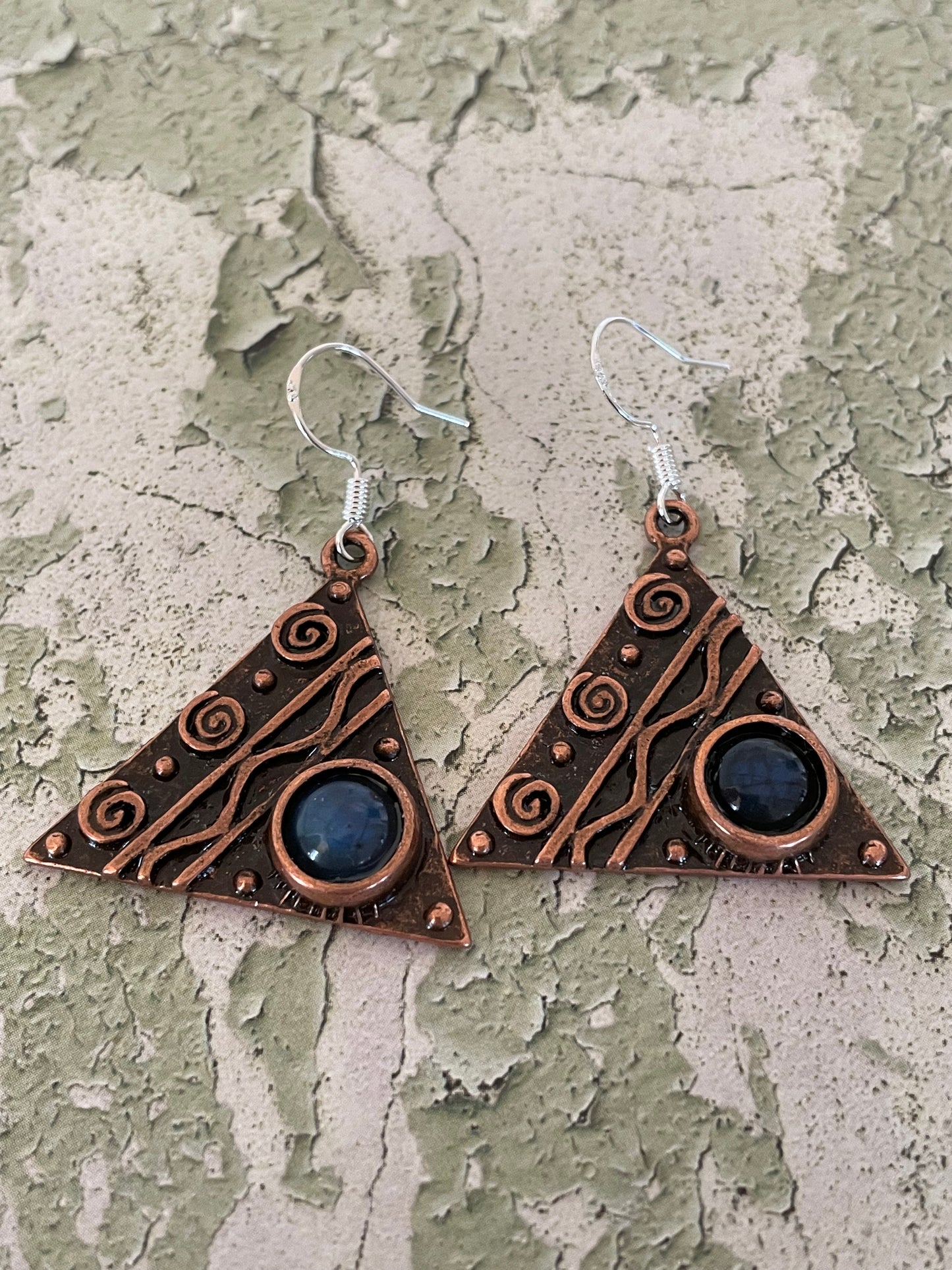 Labradorite Tribal Dangles