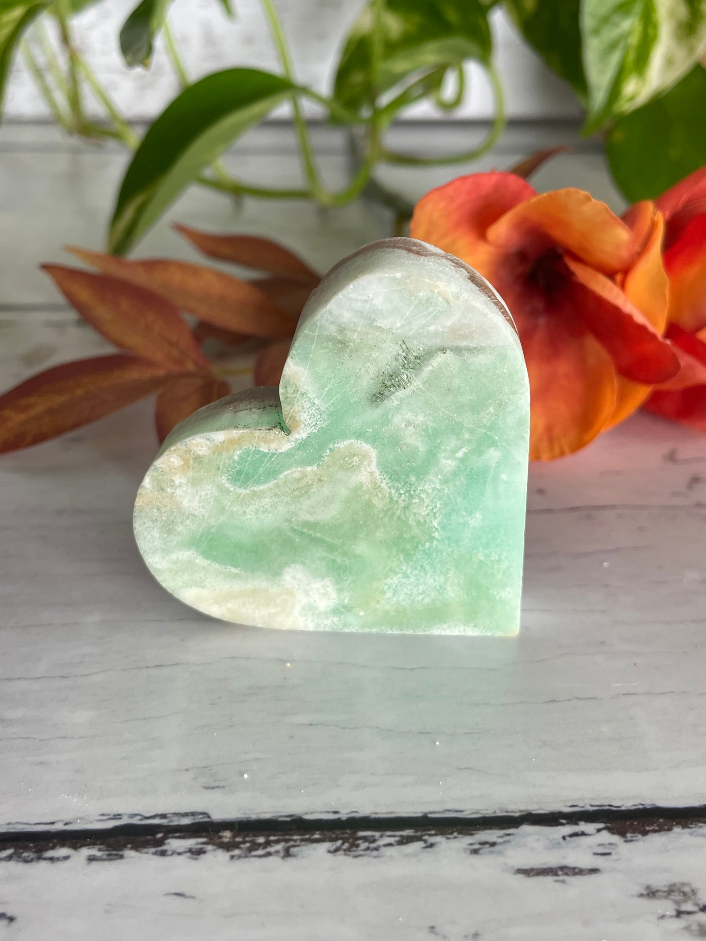 Hemimorphite Heart