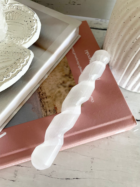 Selenite Wand