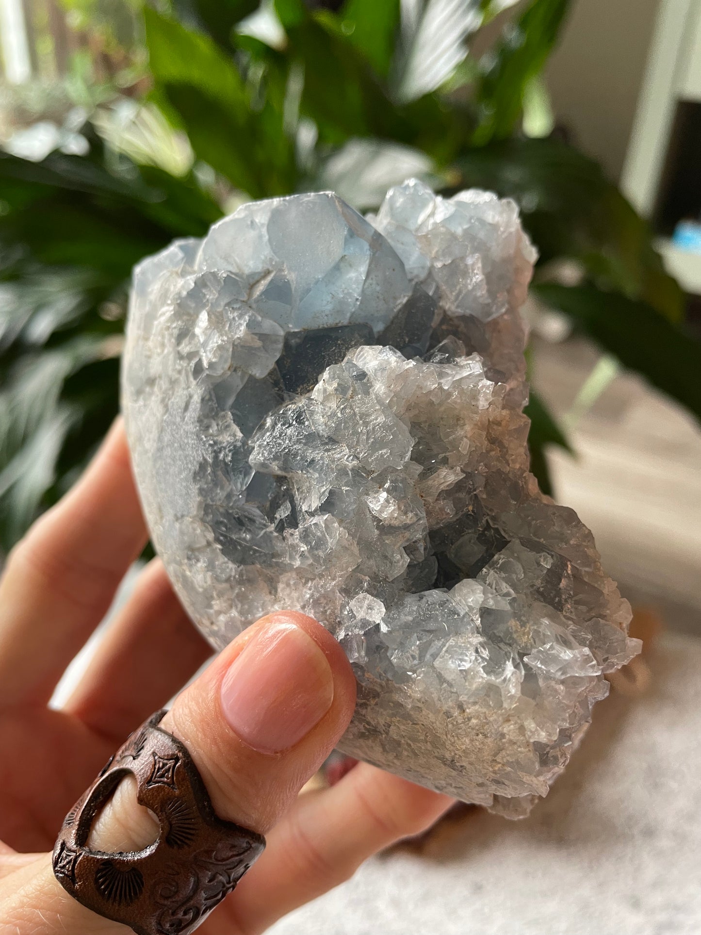 Celestite Cluster