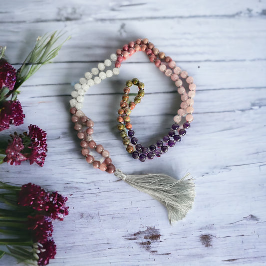 Love Crystals ~ Mala/Prayer Beads