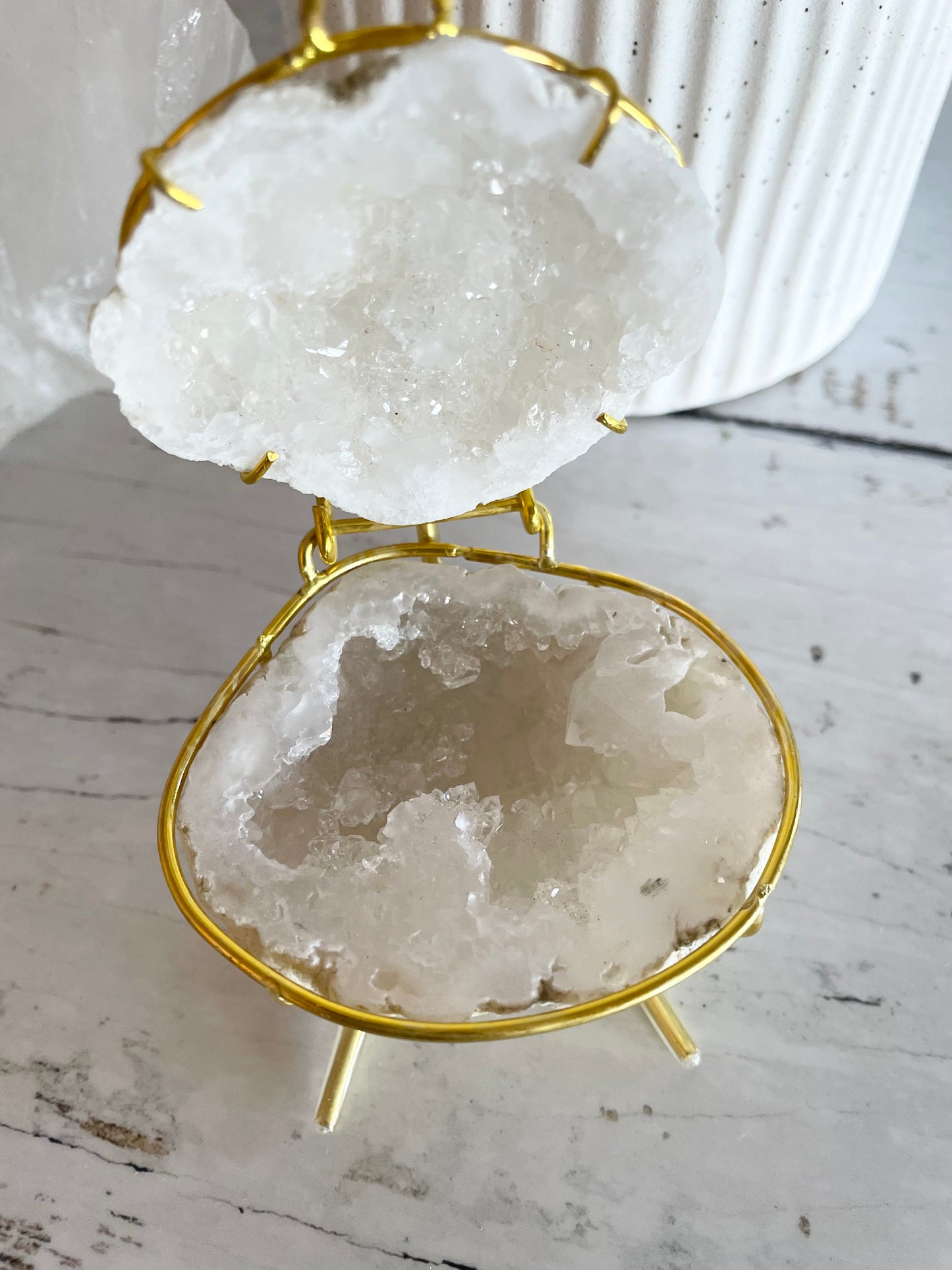 Quartz Geode Treasure Box