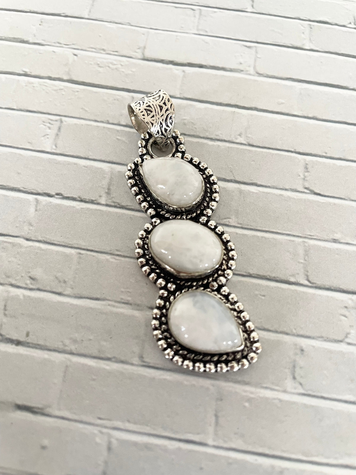 Rainbow Moonstone Pendant
