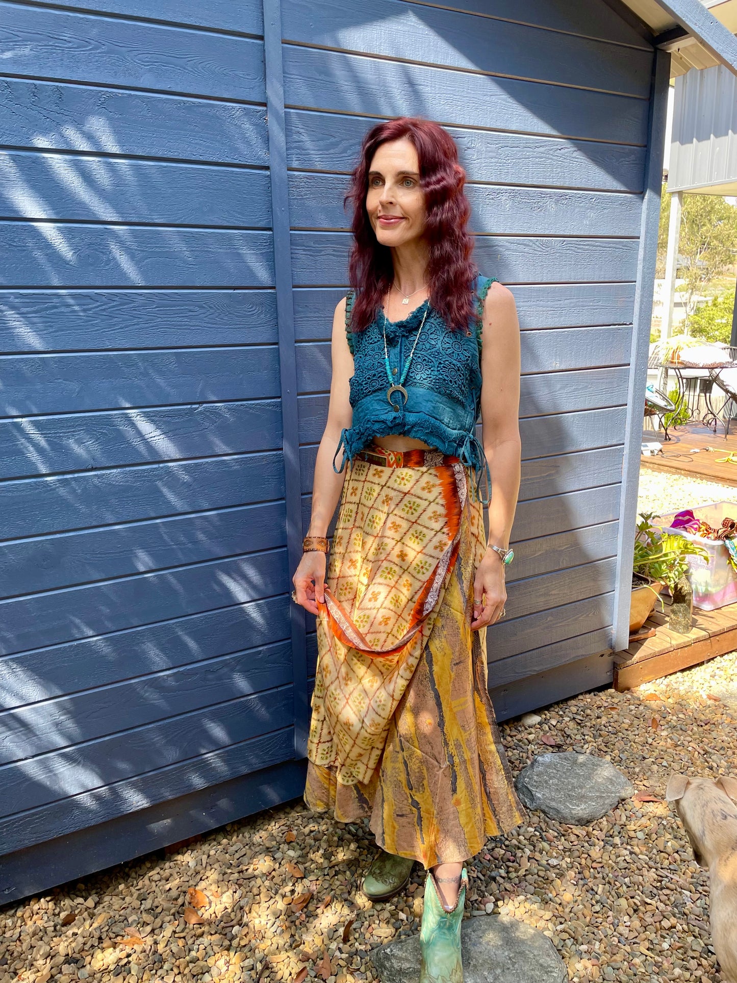 Sari Skirt ~ 51