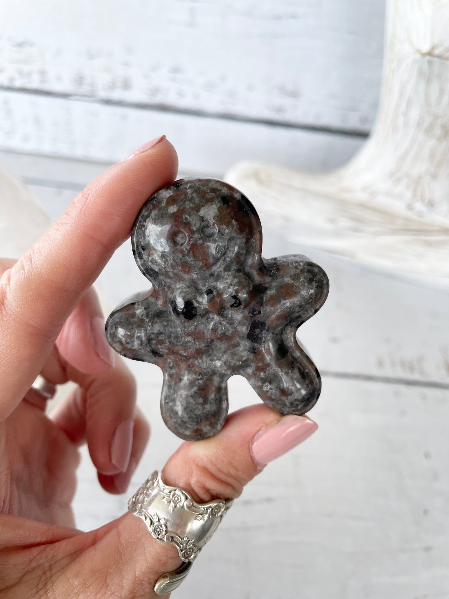 Mixed Moonstone ~ Gingerbread Man