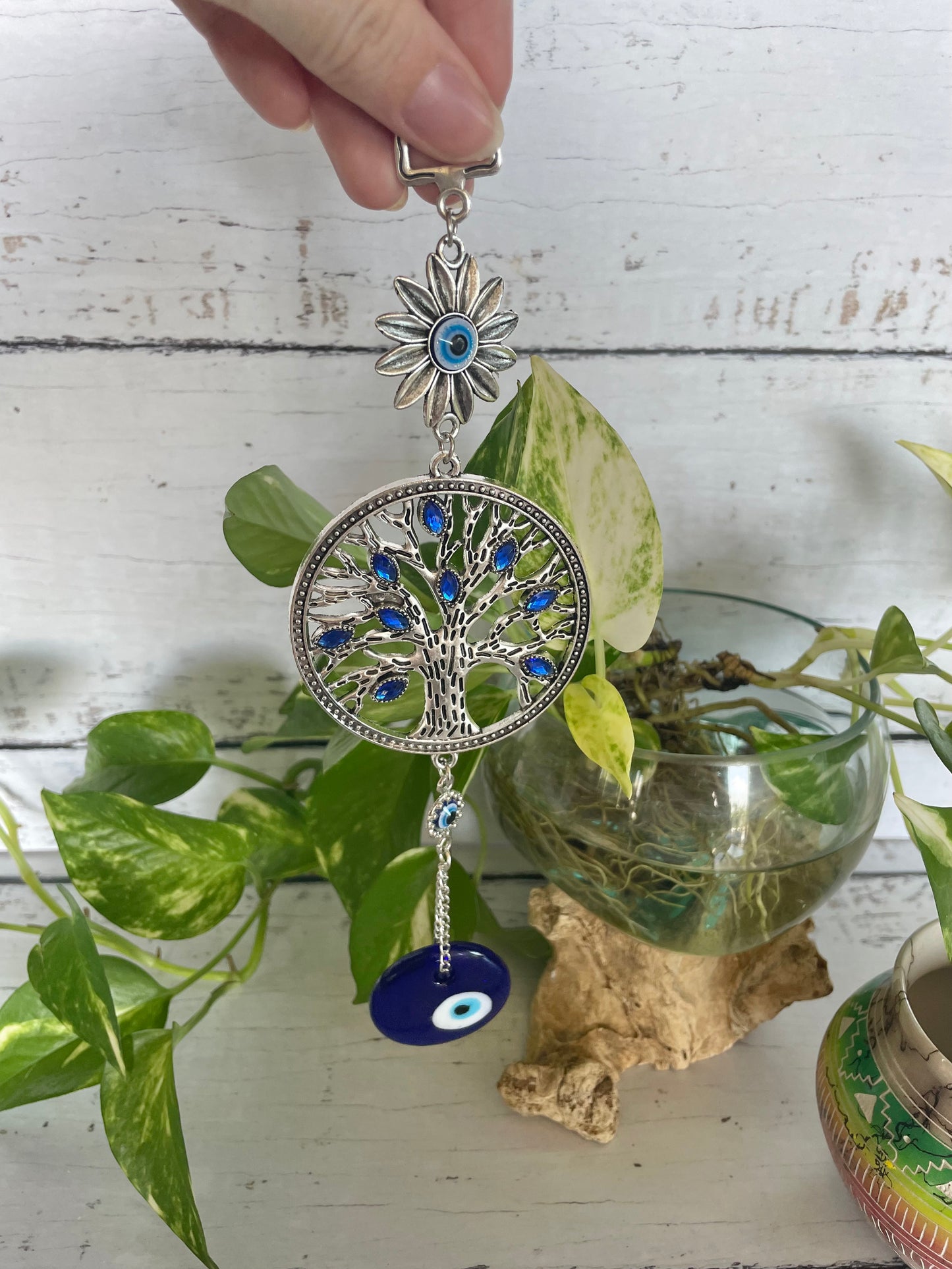 Evil Eye & Tree of Life ~ Nature Talisman