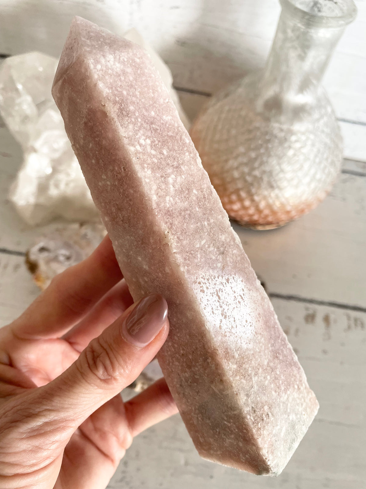 Pink Amethyst Obelisk