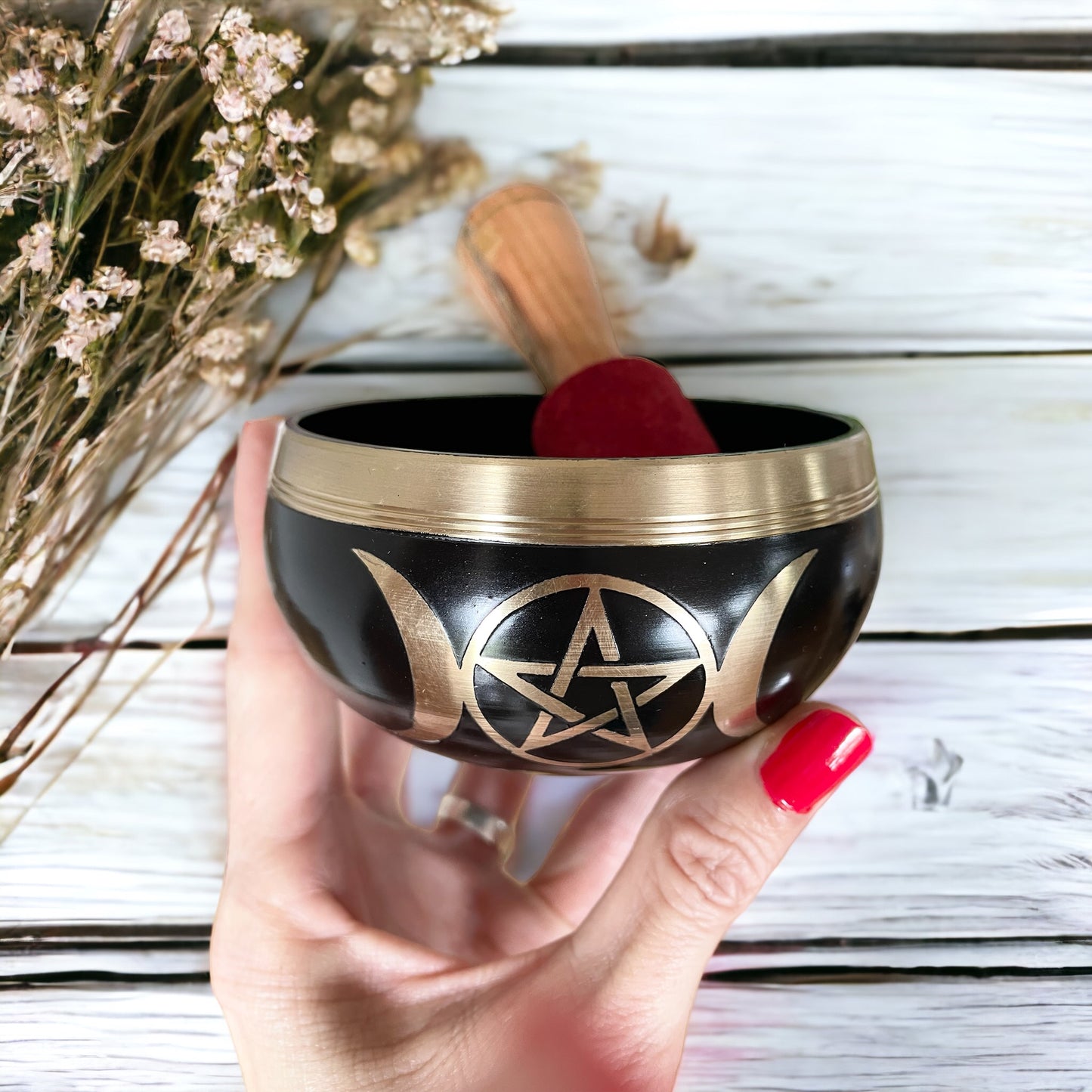 Singing Bowl ~ Triple Moon Phases