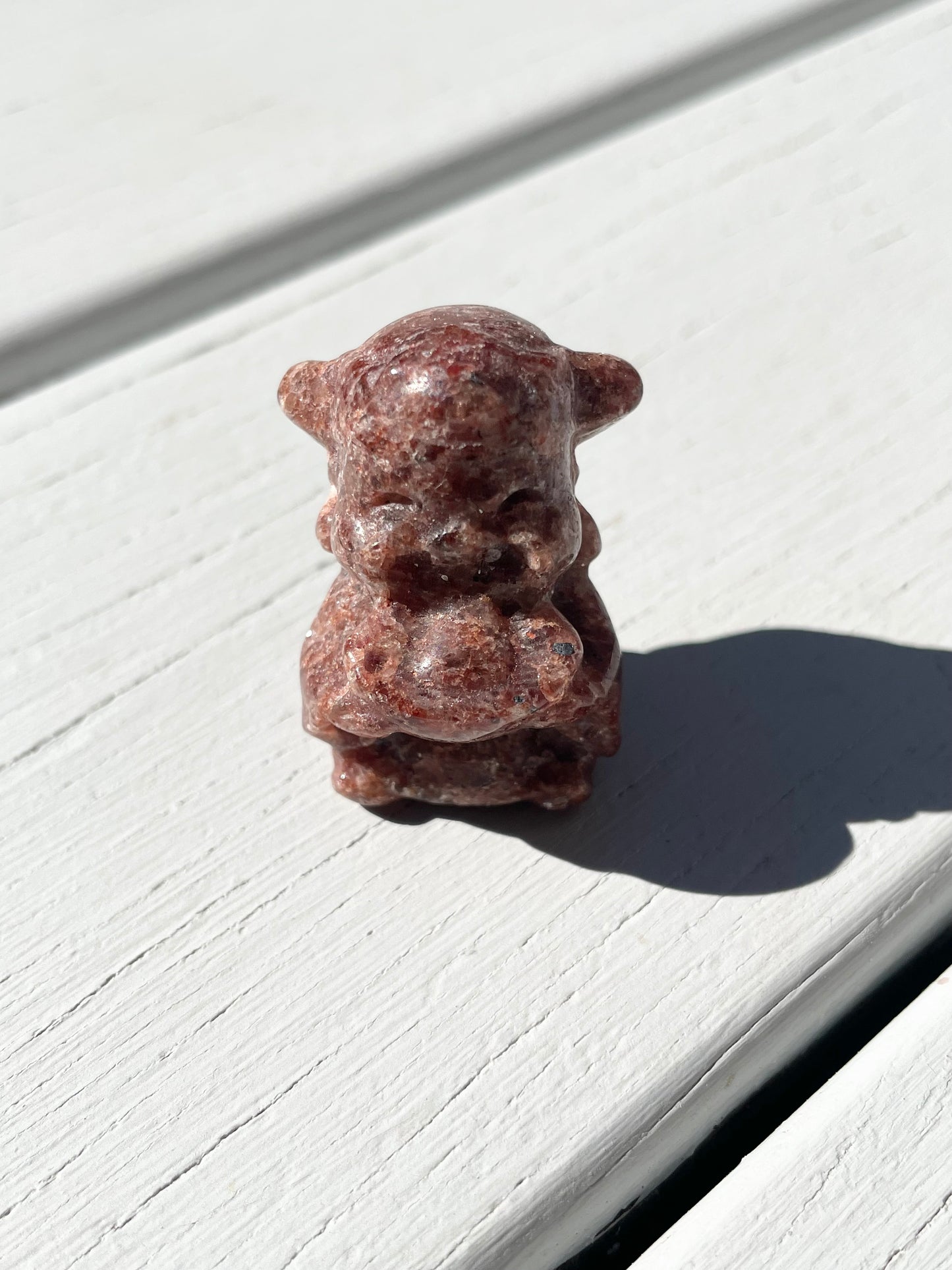 God of Wealth ~ Red Jasper