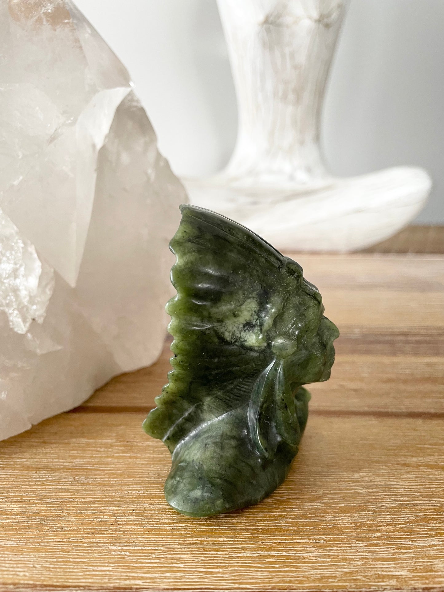 Jade Native American Chief ~ 2