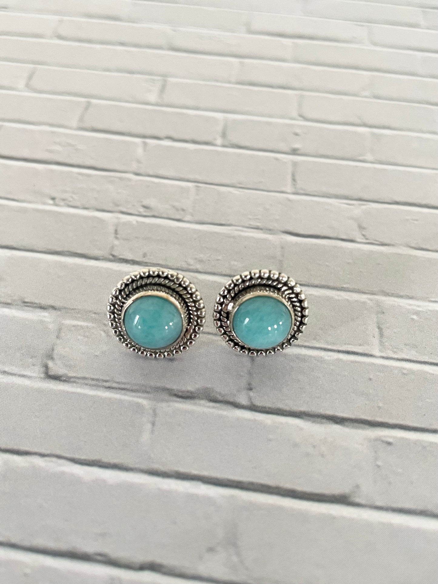 Amazonite Studs