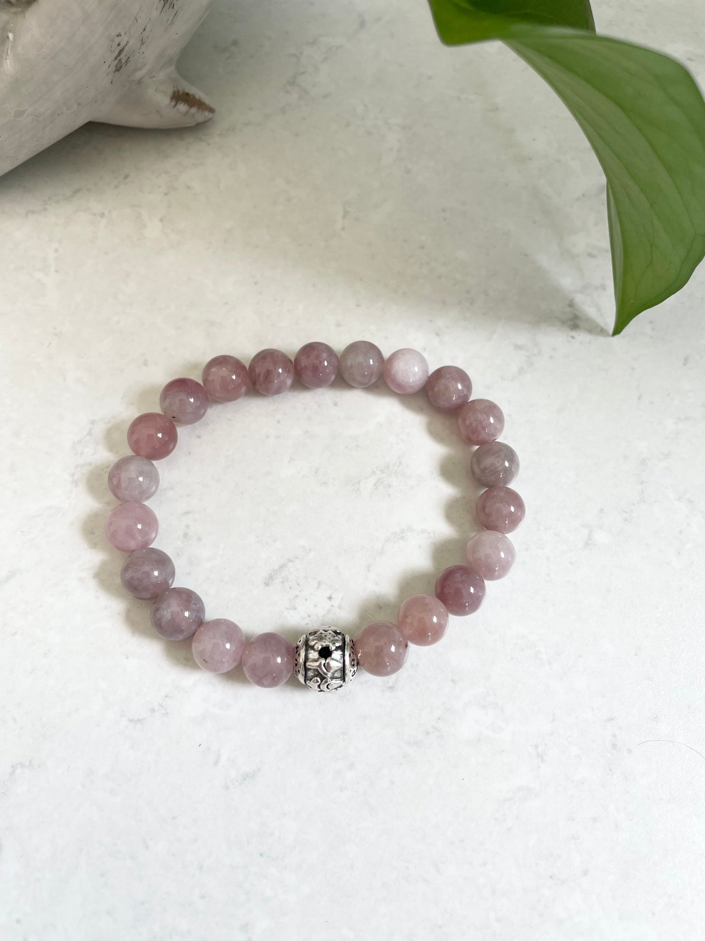 Lavender Rose Quartz Healing Bracelet