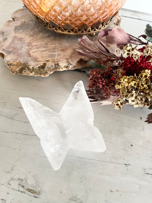 Butterfly ~ Clear Quartz