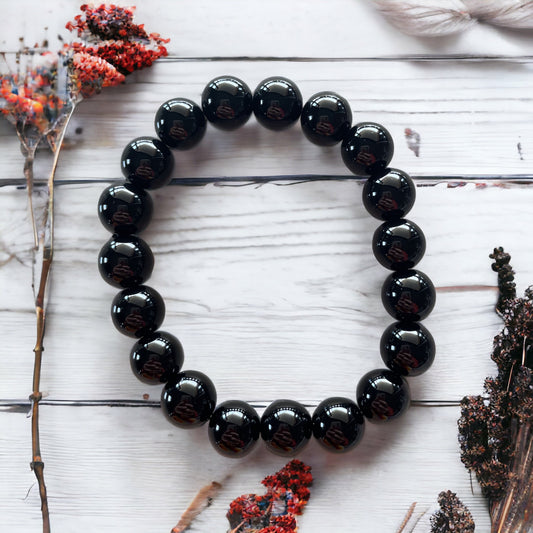 Black Obsidian DEEP RENEWAL Healing Bracelet ©️