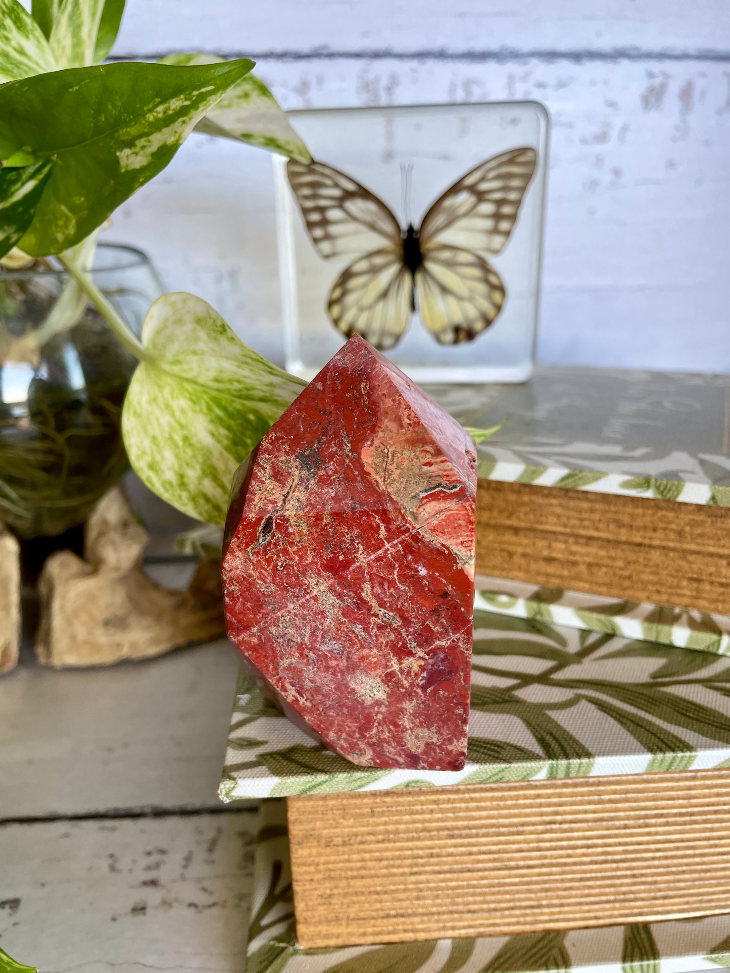 Red Jasper Obelisk