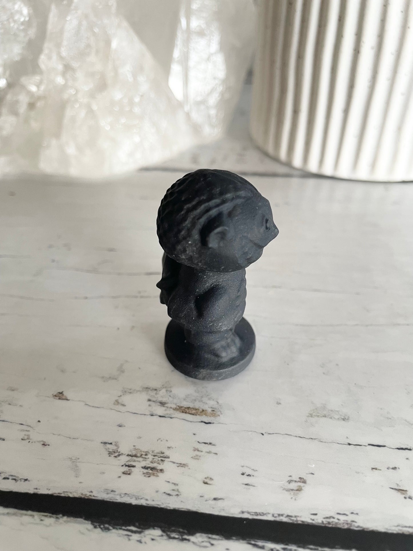 Black Obsidian Halloween Figure