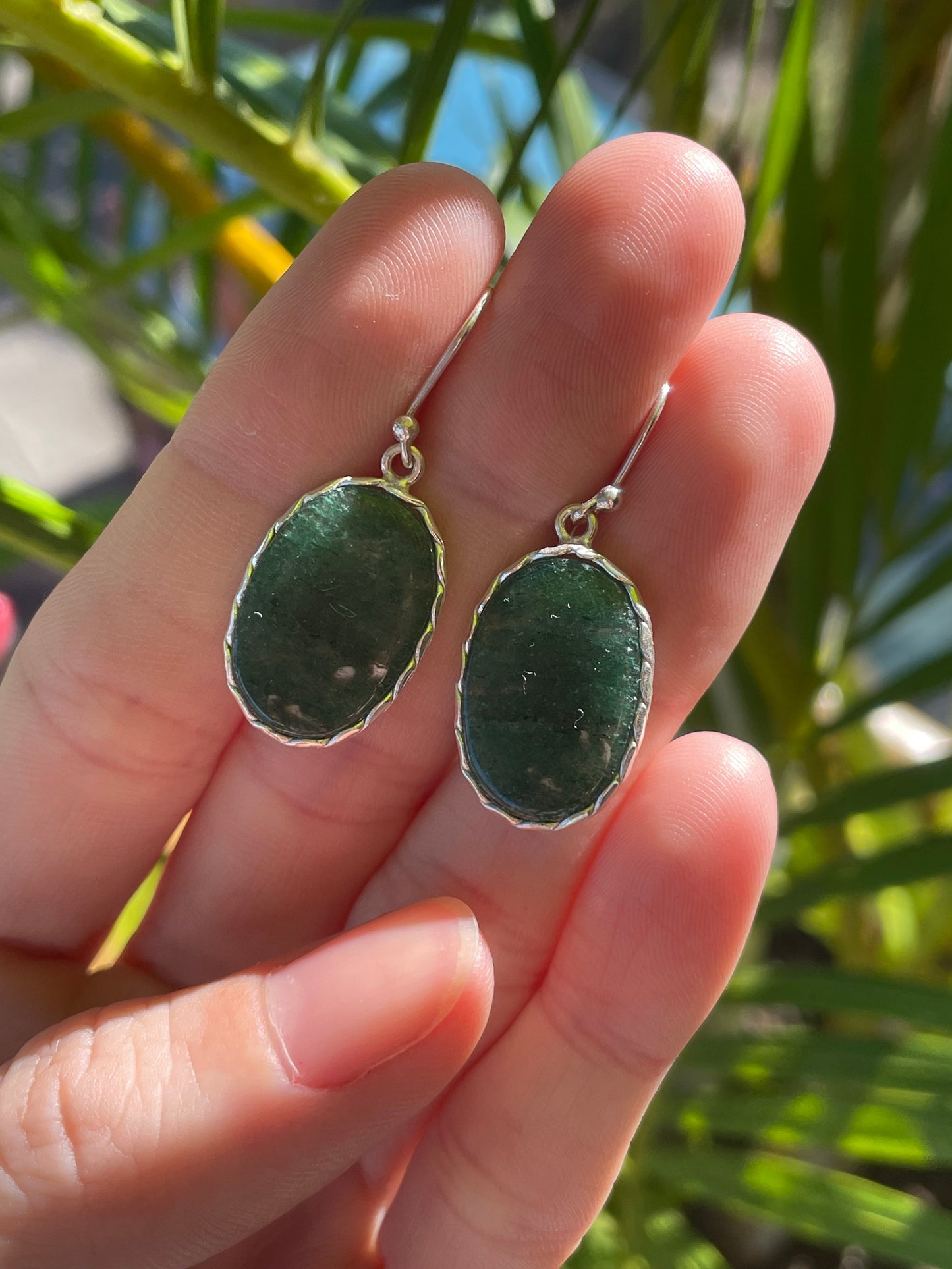 Moss Agate Silver ~ Serene